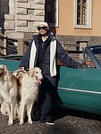 Удлиненный пуховик JE T'AIME ROYAL BLUE 