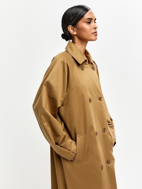 Тренч FLOW OLIVE