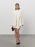 Жакет однобортный MUSE STRIPED WHITE