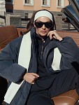 Удлиненный пуховик JE T'AIME ROYAL BLUE 