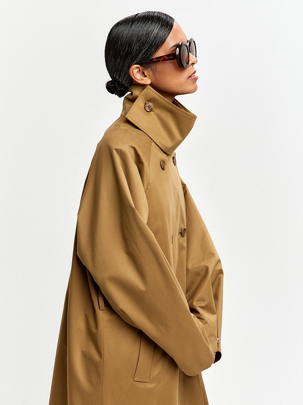 Тренч FLOW OLIVE
