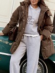 Удлиненный пуховик JE T'AIME CHOCOLATE