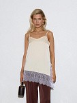 Топ в бельевом стиле LACE STORIES MILK