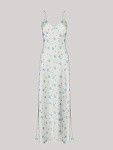 Платье-комбинация MAXI FLORA SKY BLUE