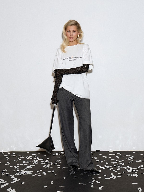 Брюки WOOL BLEND GRAFIT