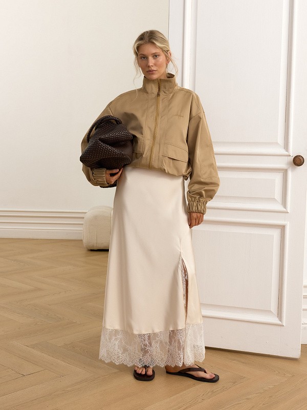 Ветровка из хлопка AMI CAMEL