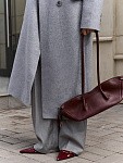 Пальто-пиджак DIVA GREY MELANGE из итальянской шерсти  