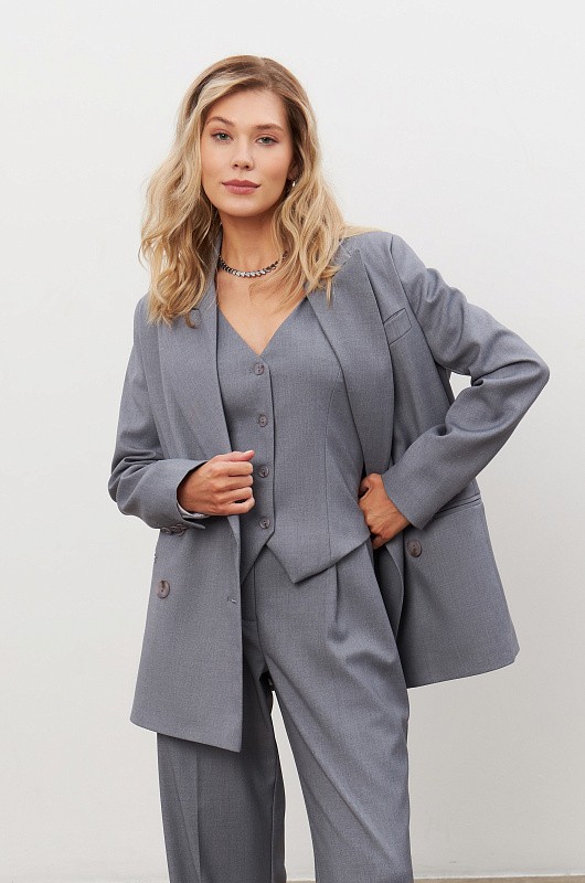 Жилет BOSSY TRENDY GRAY