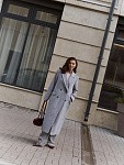 Пальто-пиджак DIVA GREY MELANGE из итальянской шерсти  
