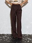 Брюки WOOL BLEND CHOCOLATE