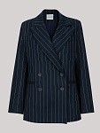 Жакет двубортный MUSE STRIPED BLUE
