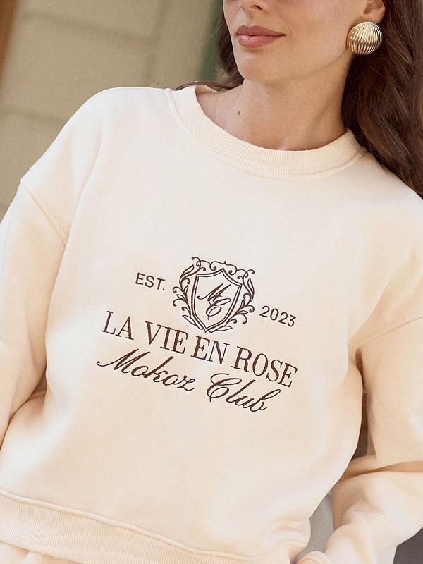 Утепленный костюм LA VIE EN ROSE СHAMPAGNE