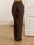 Брюки изо льна "Шоколад"