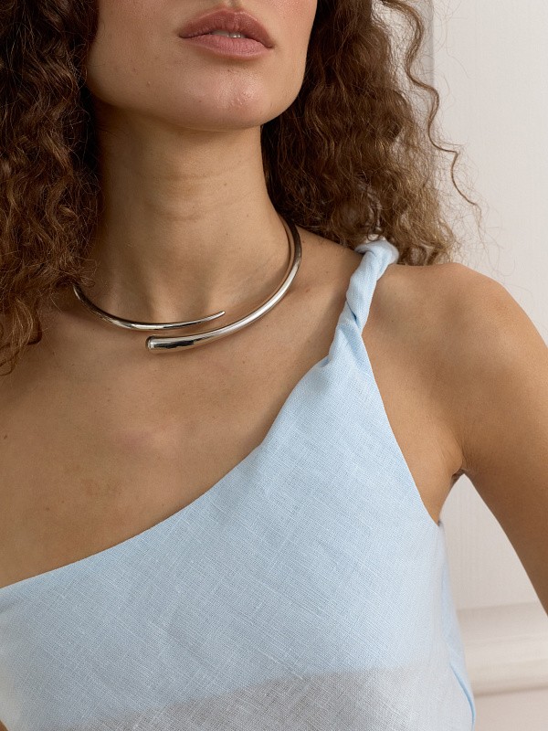 Ассиметричный топ "Утреннее небо"