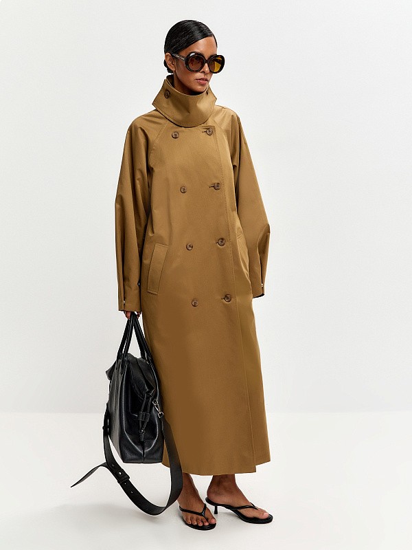Тренч FLOW OLIVE