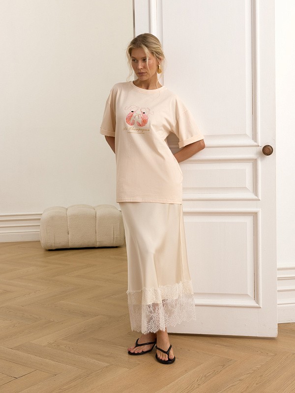 Юбка в бельевом стиле "Кружевные истории"