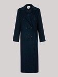 Пальто POSH MAXI ROYAL BLUE из итальянской шерсти  