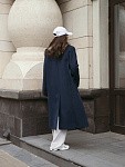Пальто-пиджак DIVA ROYAL BLUE из итальянской шерсти  