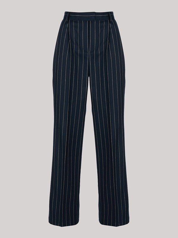Брюки MUSE STRIPED BLUE
