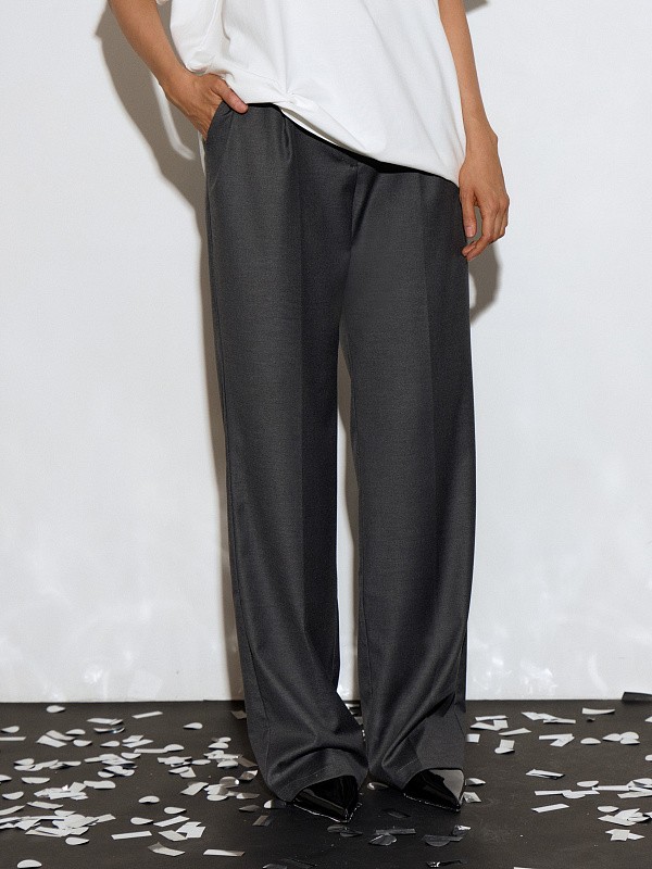 Брюки WOOL BLEND GRAFIT