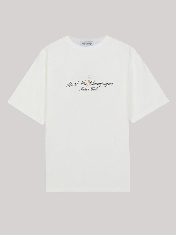 Футболка SPARK LIKE CHAMPAGNE WHITE