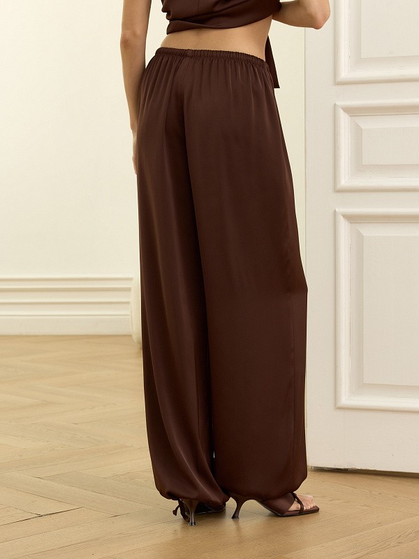 Струящиеся брюки "Прикосновение шёлка" 