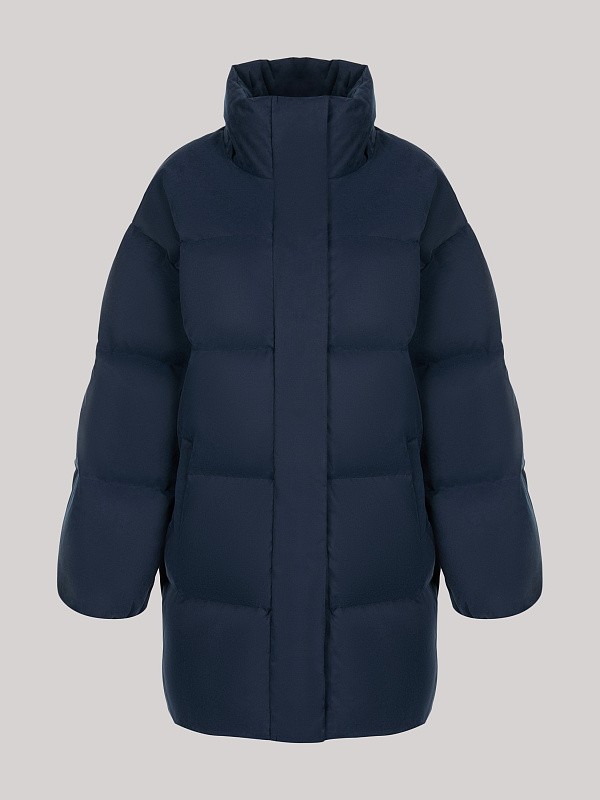 Удлиненный пуховик JE T'AIME ROYAL BLUE 