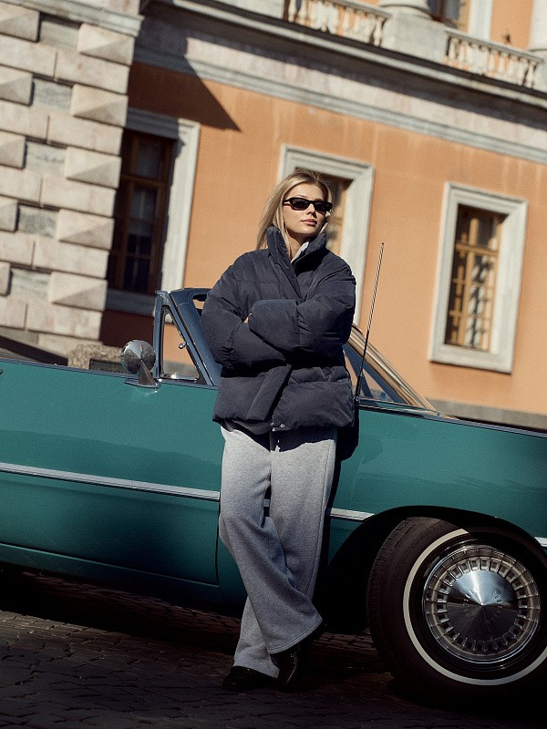 Пуховик JE T'AIME ROYAL BLUE