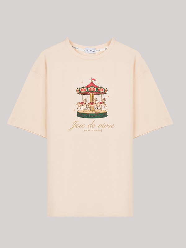 Футболка Карусель СHAMPAGNE