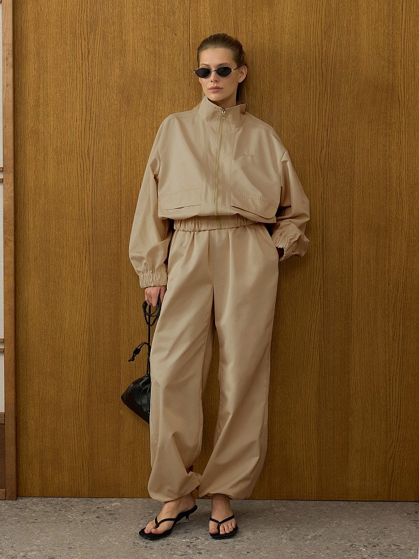 Ветровка из хлопка AMI CAMEL