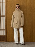 Демисезонная куртка TWO FORMS BEIGE c отстёгивающими рукавами