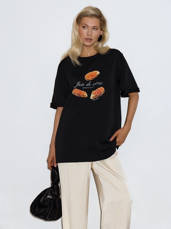 Футболка Икра BLACK