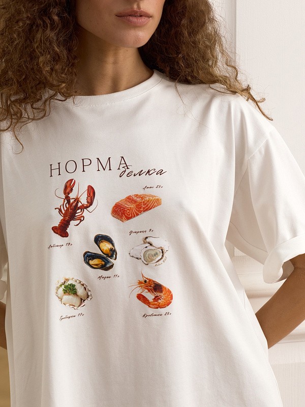 Футболка  "Норма белка"