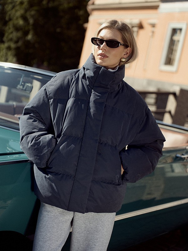 Пуховик JE T'AIME ROYAL BLUE