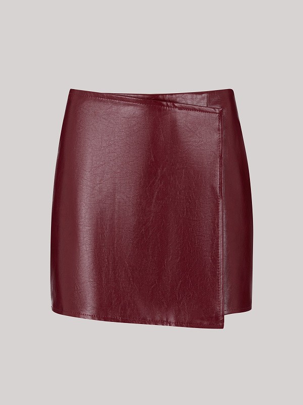 Юбка BORDO из экокожи