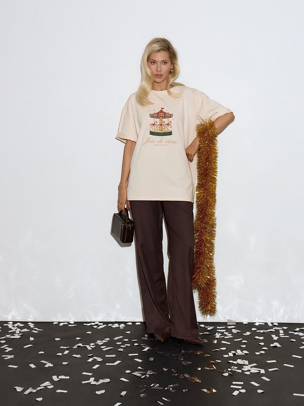 Футболка Карусель СHAMPAGNE