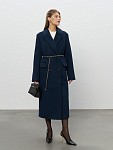 Пальто-пиджак DIVA ROYAL BLUE из итальянской шерсти  