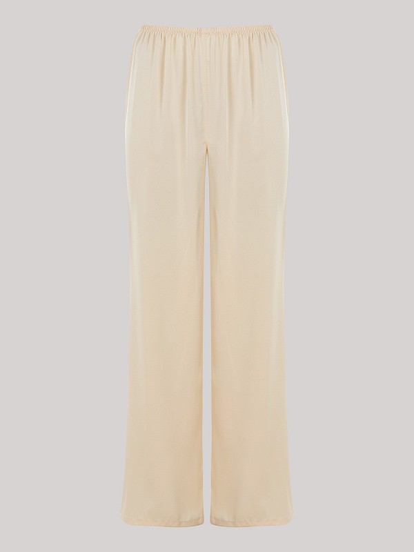 Cтруящиеся брюки SILK TOUCH MILK