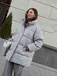 Удлиненный пуховик JE T'AIME FLORA