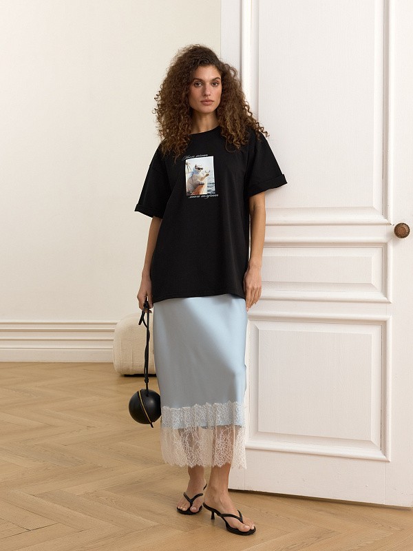 Юбка в бельевом стиле "Кружевные истории"