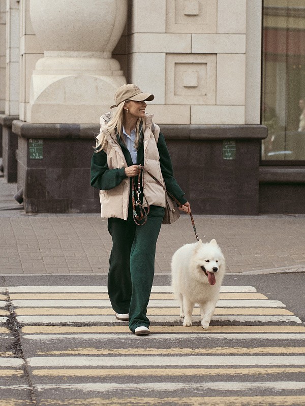 Костюм LA VIE EN ROSE ROYAL GREEN зип худи + прямые брюки