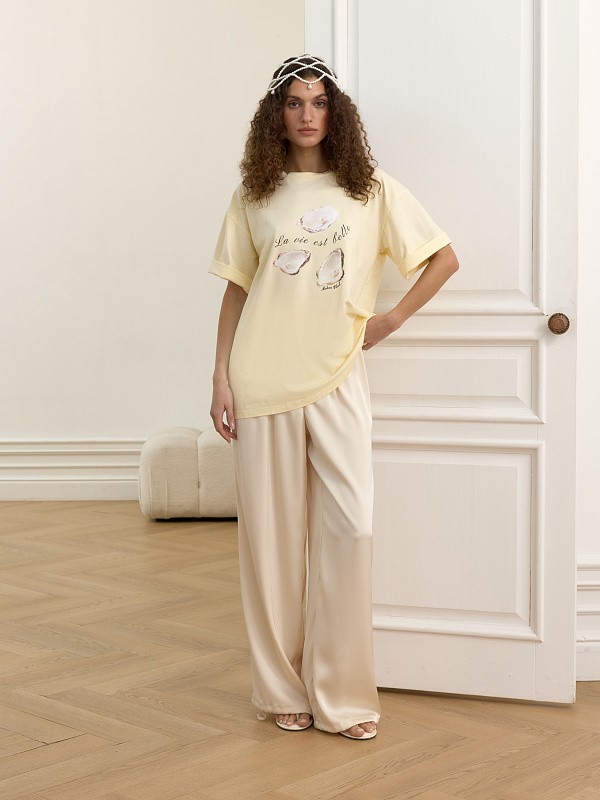 Футболка "Устрицы сливочное масло"