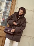Удлиненный пуховик JE T'AIME DARK CHOCOLATE 