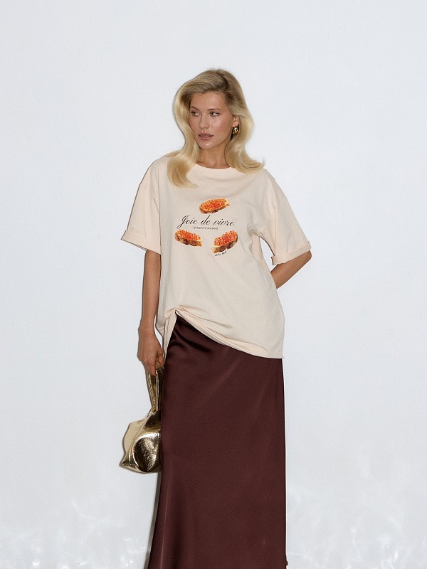 Футболка Икра СHAMPAGNE