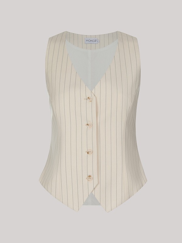 Жилетка MUSE STRIPED WHITE
