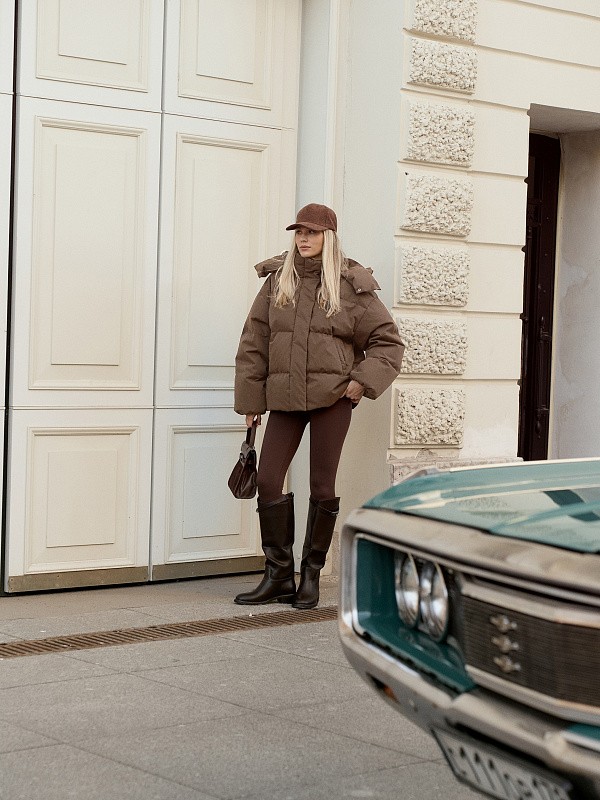 Пуховик JE T'AIME CHOCOLATE