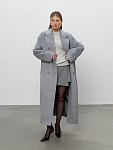 Пальто POSH MAXI GREY MELANGE из итальянской шерсти