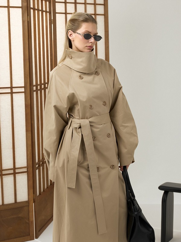 Тренч FLOW BEIGE